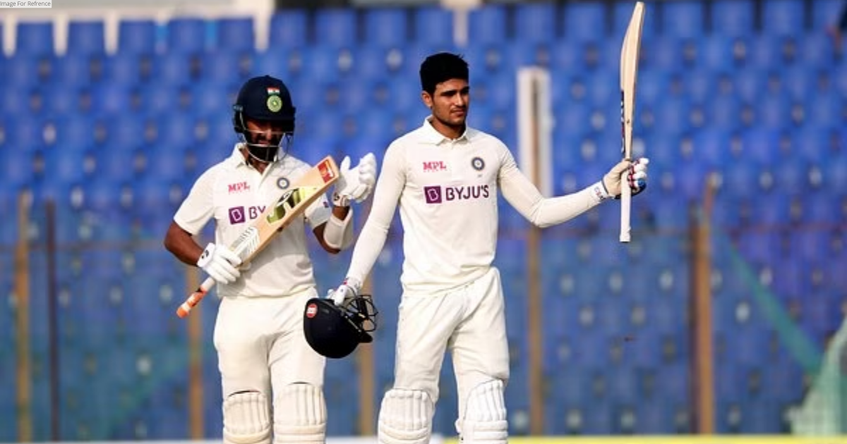 India set 513-run target for Bangladesh in second Test; Gill, Pujara score tons